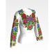 Набір для вишивки жіночої блузки бісером Розкішні квіти. Буковинська БЖ006пБннннk