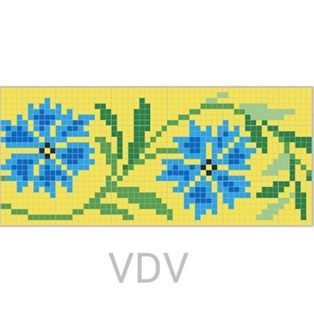 Крайка Набор для вышивания бисером VDV КР-04 - Вишивка хрестиком і бісером - Овечка Рукодільниця