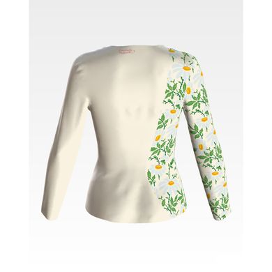 Набір для вишивання жіночої блузки нитками Ромашки БЖ187кМннннi - Вишивка хрестиком і бісером - Овечка Рукодільниця