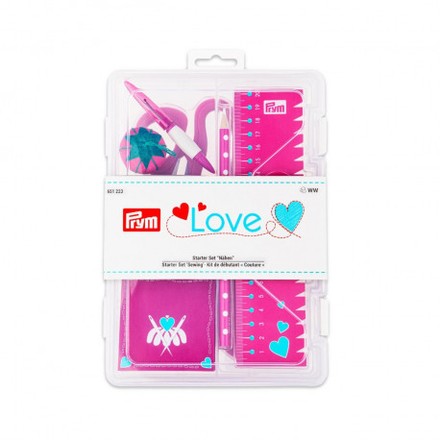 Базовый набор Шитье розовым цветом, Love Prym 651223 - Вишивка хрестиком і бісером - Овечка Рукодільниця