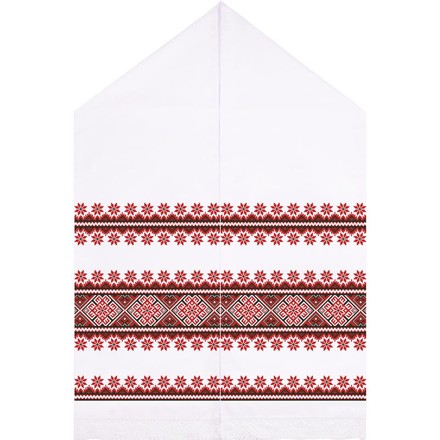 Схема Весільний рушник для вишивки бісером і нитками на тканині ТР087пн5099 - Вишивка хрестиком і бісером - Овечка Рукодільниця