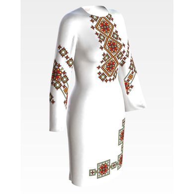 Набір для вишивки нитками Барвиста Вишиванка заготовки жіночої сукні – вишиванки Весняна ПЛ471дБннннi