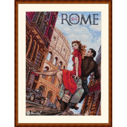 Visit Rome Мережка Набор для вышивания крестом К-180 - Вишивка хрестиком і бісером - Овечка Рукодільниця