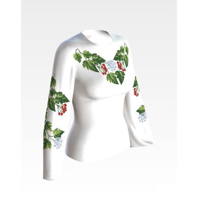 Набір для вишивки жіночої блузки бісером Цвіт калини БЖ016пБннннk - Вишивка хрестиком і бісером - Овечка Рукодільниця