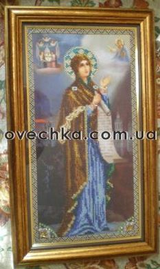 Боголюбська ікона Божої матері - Вишивка хрестиком і бісером - Овечка Рукодільниця