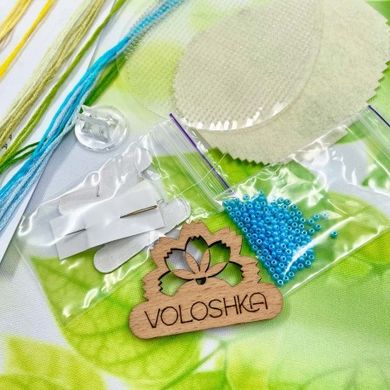 Пасхальне яйце Набір для вишивання хрестиком на пластиковій канві VOLOSHKA VPF_001 - Вишивка хрестиком і бісером - Овечка Рукодільниця