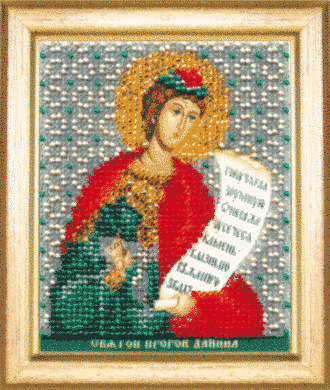Ікона святого пророка Даниїла. Набір для вишивання бісером. Чарівна Мить (Б-1167) - Вишивка хрестиком і бісером - Овечка Рукодільниця