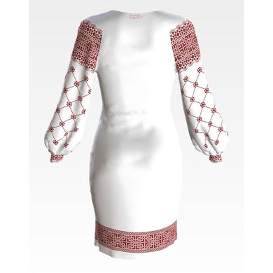 Набір для вишивки нитками Барвиста Вишиванка заготовки жіночої сукні – вишиванки Полісся ПЛ100шБннннi