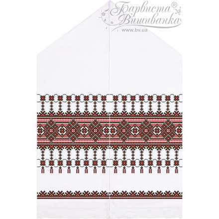 Схема Весільний рушник для вишивки бісером і нитками на тканині ТР479пн5099 - Вишивка хрестиком і бісером - Овечка Рукодільниця