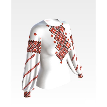 Набір для вишивки жіночої блузки бісером Світанок БЖ074пБннннk - Вишивка хрестиком і бісером - Овечка Рукодільниця