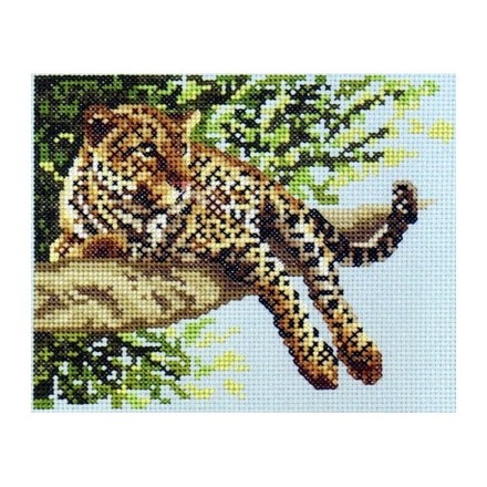 Набор для вышивания Janlynn 106-0052 Leopard Cameo - Вишивка хрестиком і бісером - Овечка Рукодільниця