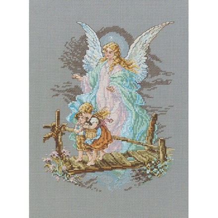Набор для вышивания Janlynn 1149-14 Guardian Angel - Вишивка хрестиком і бісером - Овечка Рукодільниця