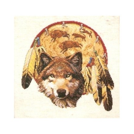Набор для вышивания Janlynn 13-256 Brother Wolf - Вишивка хрестиком і бісером - Овечка Рукодільниця