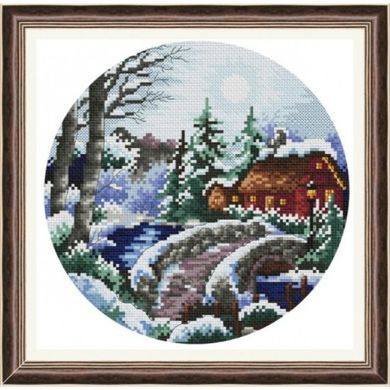 Казкова зима Набір для вишивання хрестиком LadyDi П-006LD - Вышивка крестиком и бисером - Овца Рукодельница