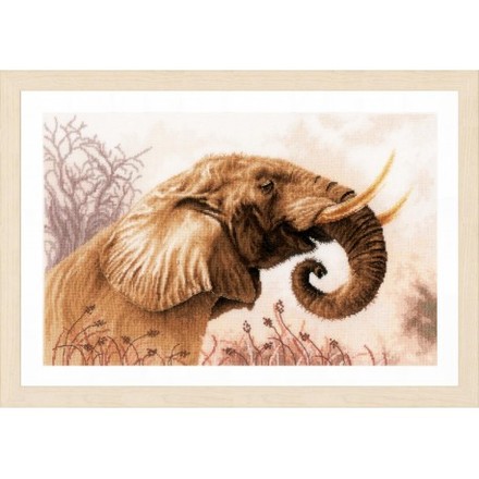 Поклик слона Набір для вишивання хрестиком LanArte PN-0194787 - Вышивка крестиком и бисером - Овца Рукодельница