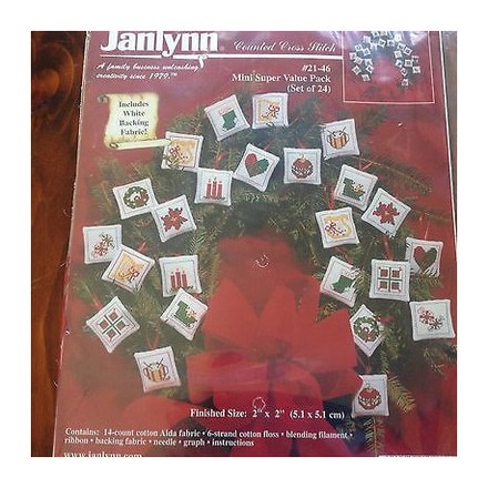Набор для вышивания Janlynn 21-46 Mini Super Value Pack - Вишивка хрестиком і бісером - Овечка Рукодільниця