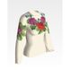 Набір для вишивання жіночої блузки нитками Лілові троянди, фіалки БЖ010шМннннi