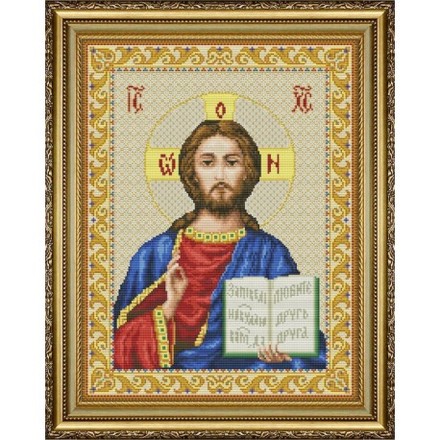 Ікона Христа Спасителя Набір для вишивання хрестиком OLanTa VN-202 - Вышивка крестиком и бисером - Овца Рукодельница