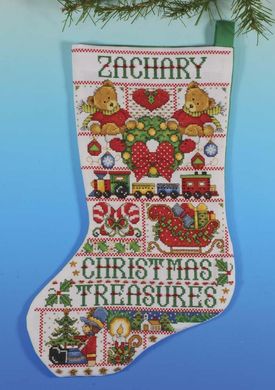 Рождественские сокровища. Набор для вышивания крестом. Design Works (dw5960) - Вышивка крестиком и бисером - Овца Рукодельница