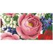 Заготовка клатча Розкішні троянди, фіалки, конвалії для вишивки бісером КЛ173кБ1301