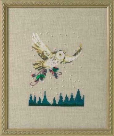 Winter Owl / Зимняя сова. Nora Corbet Схема для вышивки крестом. (NC275) - Вышивка крестиком и бисером - Овца Рукодельница