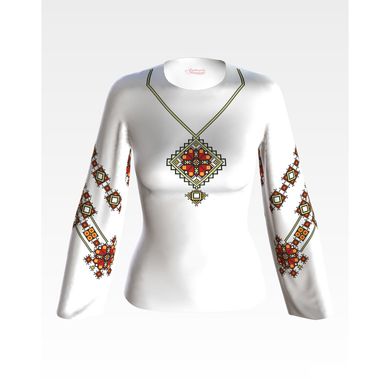 Набір для вишивання жіночої блузки нитками Весняна БЖ047шБннннi - Вишивка хрестиком і бісером - Овечка Рукодільниця