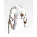 Набір для вишивання жіночої блузки нитками Весняна БЖ047шБннннi
