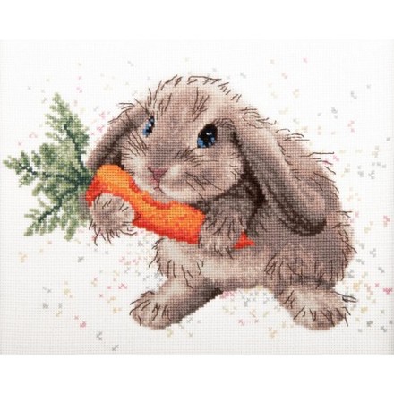 Кролик Набір для вишивання хрестиком Чарівна Мить М-526 - Вишивка хрестиком і бісером - Овечка Рукодільниця