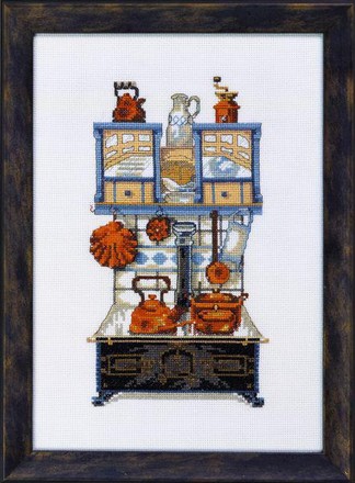Кухонный Шкаф Черный. Набор для вышивания. Permin (12-2141) - Вышивка крестиком и бисером - Овца Рукодельница