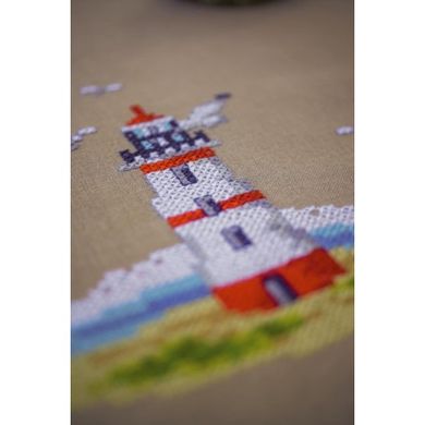 Маяки (доріжка на стіл) Набір для вишивання хрестиком Vervaco PN-0194670 - Вишивка хрестиком і бісером - Овечка Рукодільниця