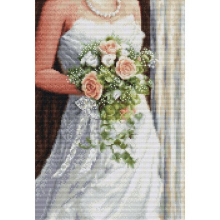 Невеста Набор для вышивки крестом Luca-S BU5023 - Вишивка хрестиком і бісером - Овечка Рукодільниця