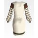Набір для вишивки нитками Барвиста Вишиванка заготовки жіночої сукні – вишиванки Борщівська ПЛ128кМннннi