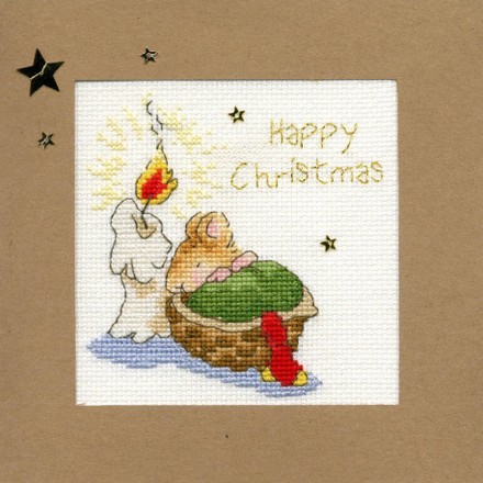 Первое Рождество Набор-открытка для вышивания крестом Bothy Threads XMAS19 - Вышивка крестиком и бисером - Овца Рукодельница