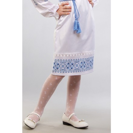 Заготовка детской юбки – вышиванки на 3-5 лет Звезда для вышивки бисером БС018кБ28нн - Вышивка крестиком и бисером - Овца Рукодельница