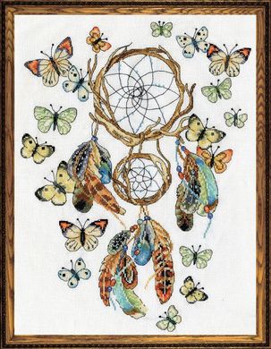 Мрії метеликів. Набір для вишивання хрестом. Design Works (dw2937) - Вишивка хрестиком і бісером - Овечка Рукодільниця