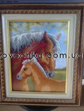 Милые лошадки - Вышивка крестиком и бисером - Овца Рукодельница