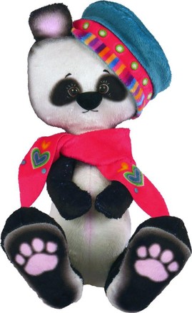 Панда у береті. Набір для шиття м'яких іграшок. Zoo Sapiens (М4016) - Вишивка хрестиком і бісером - Овечка Рукодільниця