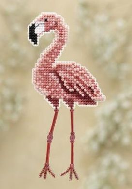 Flamingo/Фламінго. Набір для вишивання. Mill Hill (MH180105) - Вишивка хрестиком і бісером - Овечка Рукодільниця