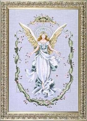 Angel Of The New Dawn Ангел Нового Рассвета. Схема вышивки крестом. Mirabilia Designs (MD65) - Вышивка крестиком и бисером - Овца Рукодельница