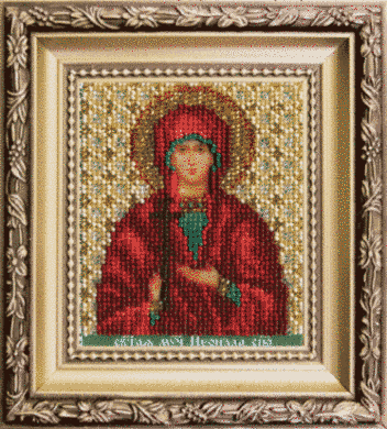 Икона святая мученица Неонилла. Набор для вышивки бисером. Чаривна мить (Б-1219) - Вышивка крестиком и бисером - Овца Рукодельница