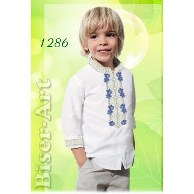 Рубашка для хлопчиків (льон) Заготовка для вишивки бісером або нитками Biser-Art 1286ба-л - Вышивка крестиком и бисером - Овца Рукодельница