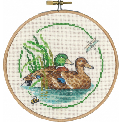 Набір для вишивання "Гуси (Ducks)" PERMIN - Вишивка хрестиком і бісером - Овечка Рукодільниця