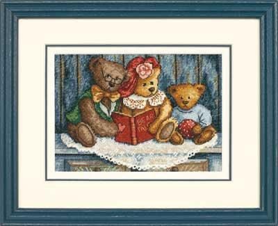 Bear Tales Мишуткины сказки. Набор для вышивания. Дименшенс Dimensions (65054) - Вышивка крестиком и бисером - Овца Рукодельница