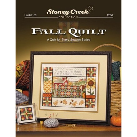 Fall Quilt Схема для вышивания крестом Stoney Creek LFT153 - Вишивка хрестиком і бісером - Овечка Рукодільниця