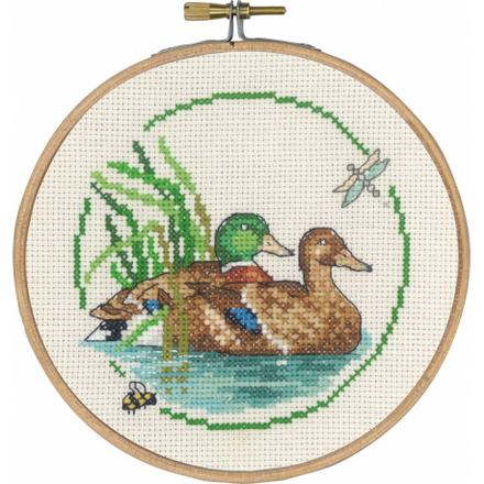 Набір для вишивання "Гуси (Ducks)" PERMIN - Вышивка крестиком и бисером - Овца Рукодельница