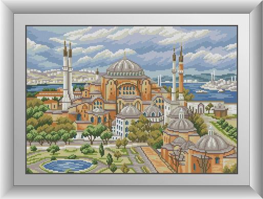 Свята Софія. Стамбул. Набір алмазного живопису. Dream Art (30993D) - Вишивка хрестиком і бісером - Овечка Рукодільниця