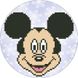 Набор для вышивания бисером Барвиста Вышиванка Сшитая новогодняя игрушка Микки Маус (Серия: Микки Маус и его друзья) 14х14 ТР491аБ1414k
