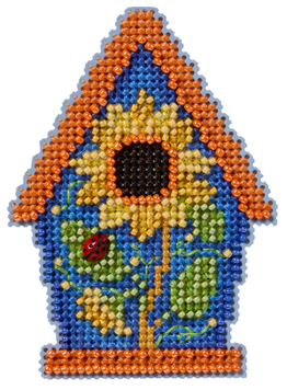 Набор для вышивания Painted Birdhouse/Раскрашенный скворечник Mill Hill - Вышивка крестиком и бисером - Овца Рукодельница
