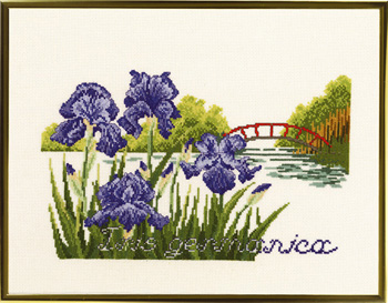 Bridge and flowers Набір для вишивання Eva Rosenstand 12-303 - Вишивка хрестиком і бісером - Овечка Рукодільниця