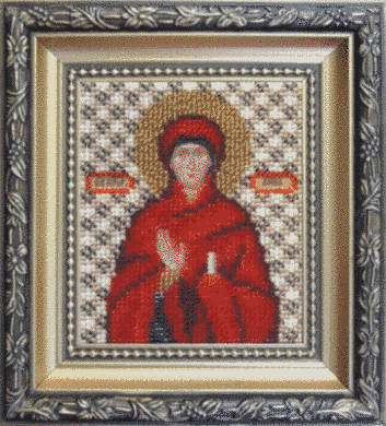 Икона пророчицы Анны. Чаривна мить (Б-1056) - Вышивка крестиком и бисером - Овца Рукодельница